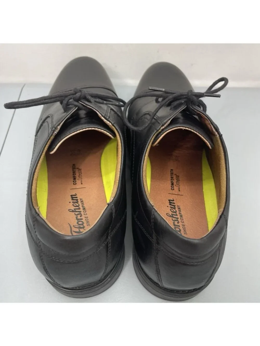 Florsheim Midtown Cap Toe Oxfords Dress Shoes Leather Black Mens 12 D